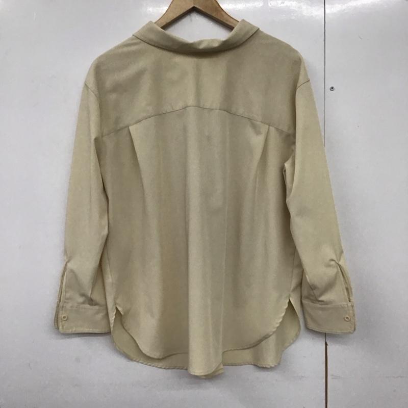 アーバンリサーチ URBAN RESEARCH シャツ、ブラウス 長袖 FREE 無地 ベージュ / ベージュ /  レディース USED 古着 中古 10140701