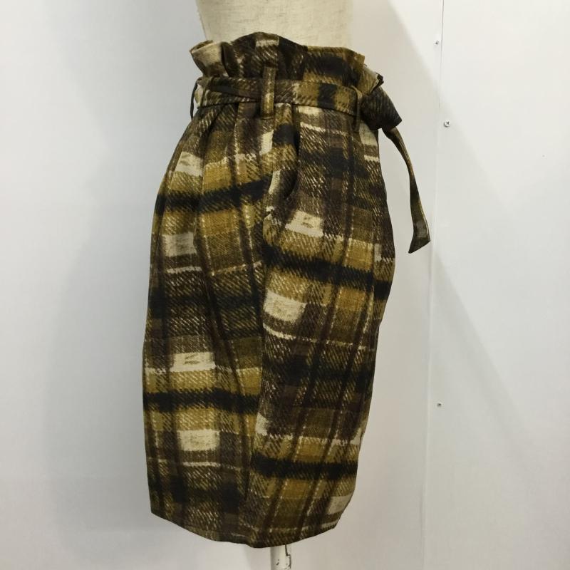 ノーリーズ NOLLEY S スカート ミニスカート チェックスカート 38 チェック マルチカラー / マルチカラー /  レディース USED 古着 中古 10043339
