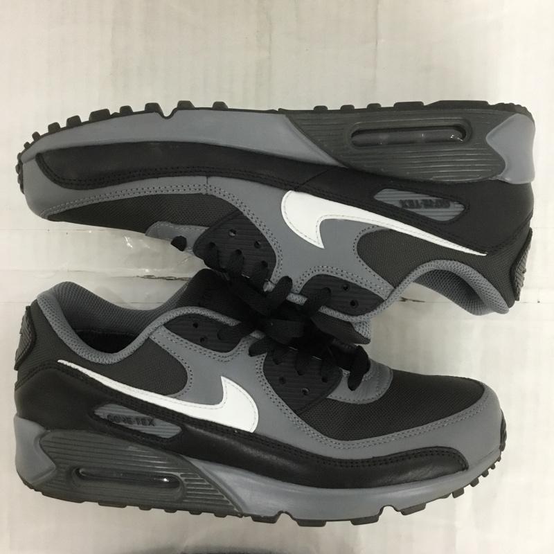 ナイキ NIKE スニーカー スニーカー FD5810-002 AIR MAX 90 GTX DK GORE-TEX 26.5cm 26.5cm ロゴ、文字 黒 / ブラック / X 灰 / グレー /  メンズ USED 古着 中古 10124188