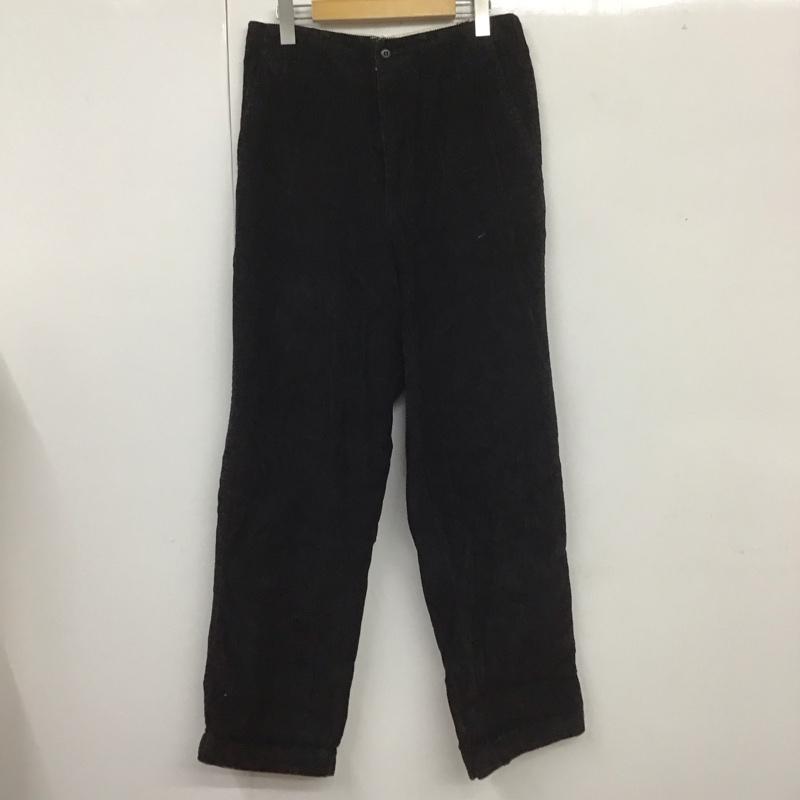 ドッグハウス DOG HOUSE パンツ デニム、ジーンズ コーデュロイパンツ ワイドパンツ ストレートパンツ カジュアルパンツ 30インチ 無地 黒 / ブラック /  メンズ USED 古着 中古 10107524