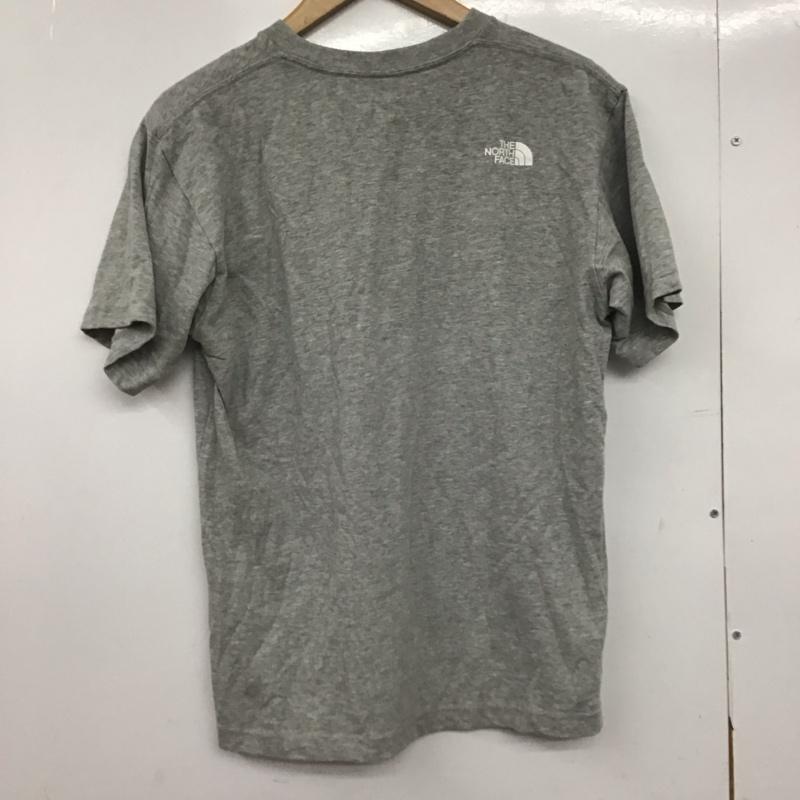 ザノースフェイス THE NORTH FACE Tシャツ 半袖 nt31931a プリントTシャツ 半袖カットソー M プリント 灰 / グレー /  メンズ USED 古着 中古 10147358