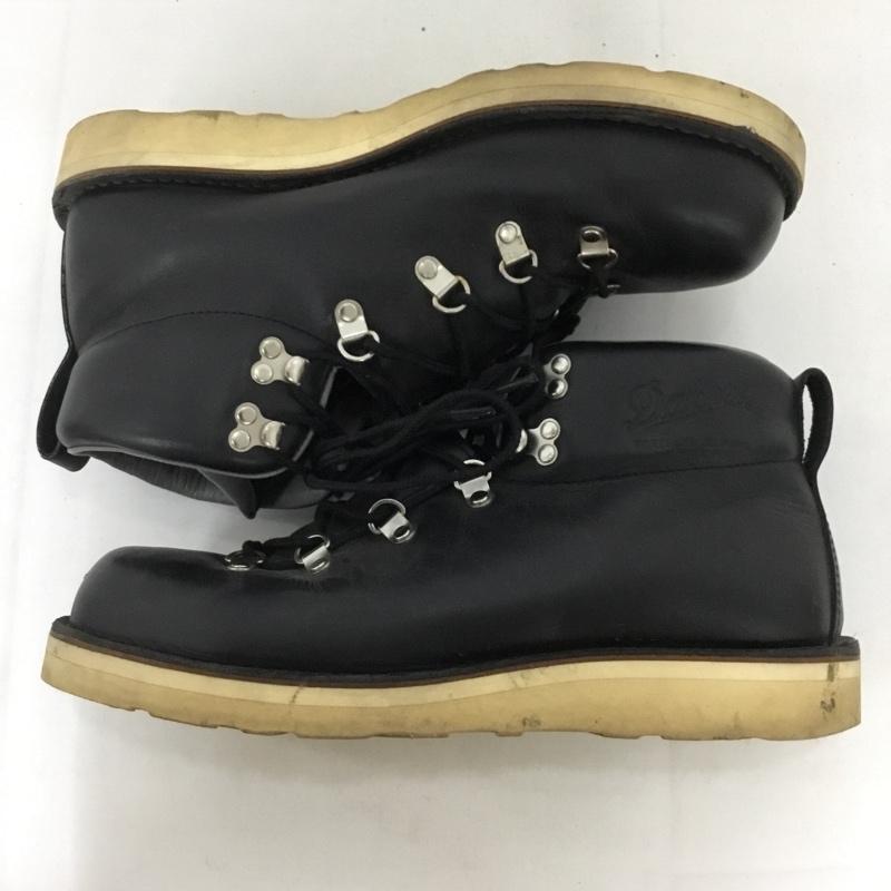 ダナー Danner ブーツ ショートブーツ DS10026X SOPHNET MOUNTAIN TRAIL レザー 9 US：9 ロゴ、文字 黒 / ブラック /  メンズ USED 古着 中古 10131039