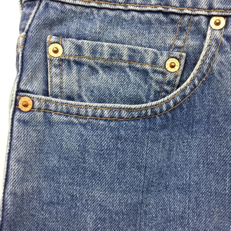 リーバイストラウスアンドコー Levi Strauss & co. パンツ デニム、ジーンズ デニムパンツ ストレートパンツ ワイドパンツ カジュアルパンツ 36 無地 インディゴ / インディゴ /  メンズ USED 古着 中古 10116232
