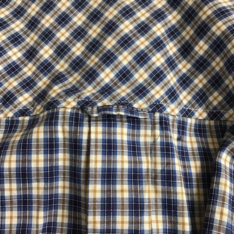 ドルチェアンドガッバーナ DOLCE&GABBANA シャツ、ブラウス 長袖 長袖シャツ チェックシャツ カラーシャツ ボタンダウンシャツ チェック マルチカラー / マルチカラー /  メンズ USED 古着 中古 10127742