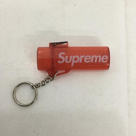 シュプリーム Supreme ファッション小物 喫煙グッズ Waterproof Lighter Case Keychain ライターケース 20SS ロゴ、文字 赤 / レッド /  メンズ USED 古着 中古 10141627