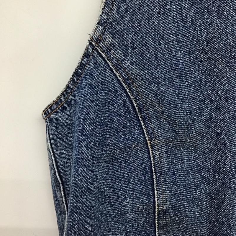 ラングラー Wrangler ベスト ベスト M 無地 インディゴ / インディゴ /  メンズ USED 古着 中古 10144660