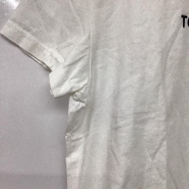 トミー ジーンズ TOMMY JEANS Tシャツ 半袖 M ロゴ、文字 白 / ホワイト /  レディース USED 古着 中古 10144565