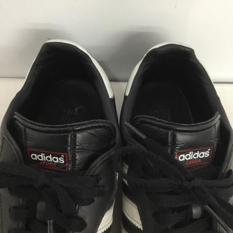 アディダス adidas スニーカー スニーカー 019000 Samba Leather サンバ レザー 26cm 26.0cm ロゴ、文字 黒 / ブラック / X 白 / ホワイト /  メンズ USED 古着 中古 10147713