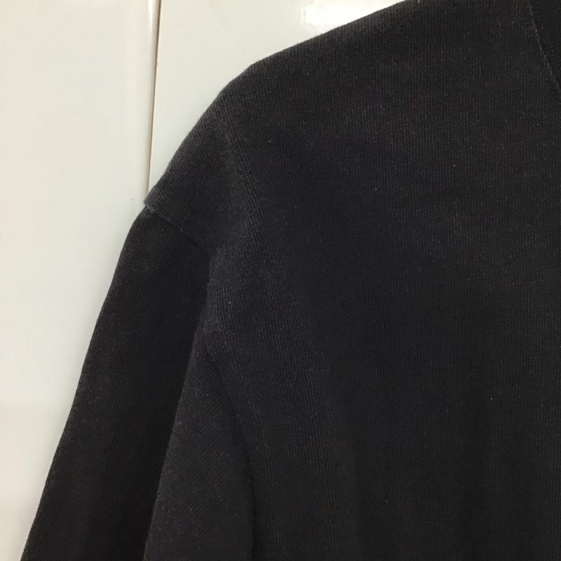 ザノースフェイス THE NORTH FACE カットソー 長袖 nt32136 長袖カットソー プリントTシャツ L ロゴ、文字 黒 / ブラック /  メンズ USED 古着 中古 10129623