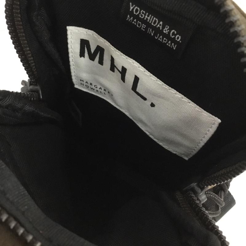 エムエイチエル MHL. ショルダーバッグ ショルダーバッグ 595-4271505 POTR WORN NYLON OXFORD タグ付き FREE ロゴ、文字 茶 / ブラウン /  メンズ USED 古着 中古 10145853