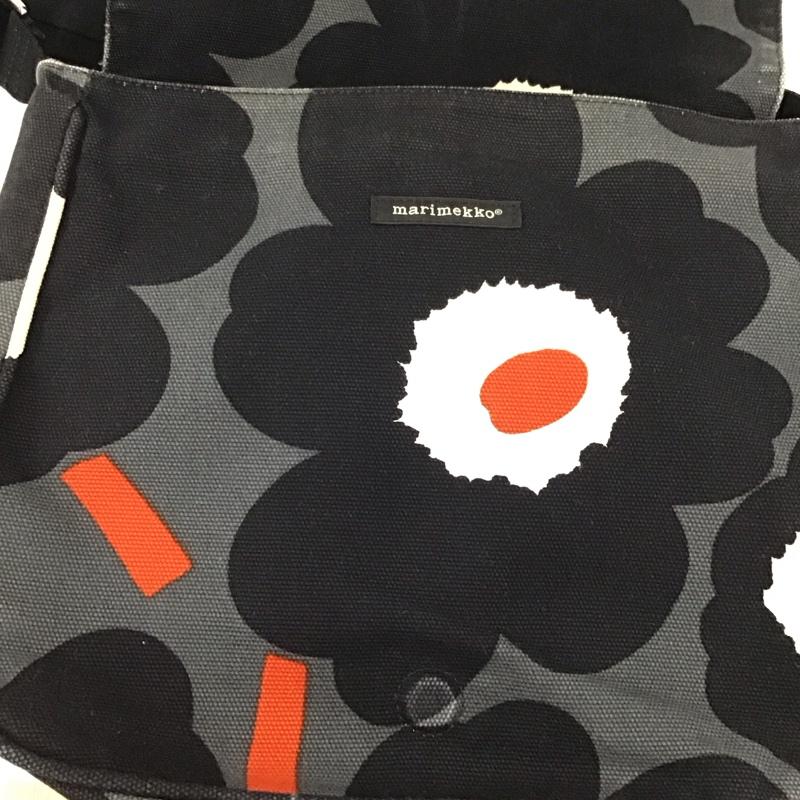 マリメッコ marimekko ショルダーバッグ ショルダーバッグ ウニッコ キャンバス 花柄 マルチカラー / マルチカラー /  レディース USED 古着 中古 10123337