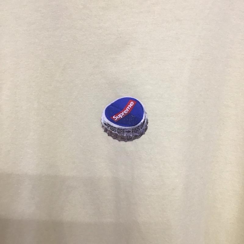 シュプリーム Supreme Tシャツ 半袖 18AW BottleCapTee 半袖カットソー プリントTシャツ L プリント 黄 / イエロー /  メンズ USED 古着 中古 10132197