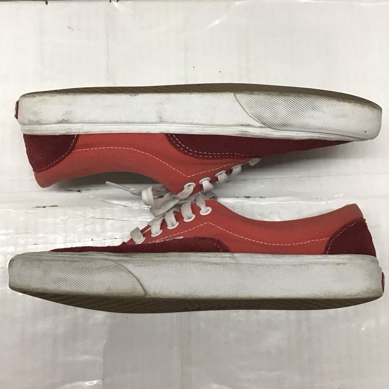 バンズ VANS スニーカー スニーカー 721454 ローカット 27.5cm 27.5cm ロゴ、文字 赤 / レッド / X 白 / ホワイト /  メンズ USED 古着 中古 10116234