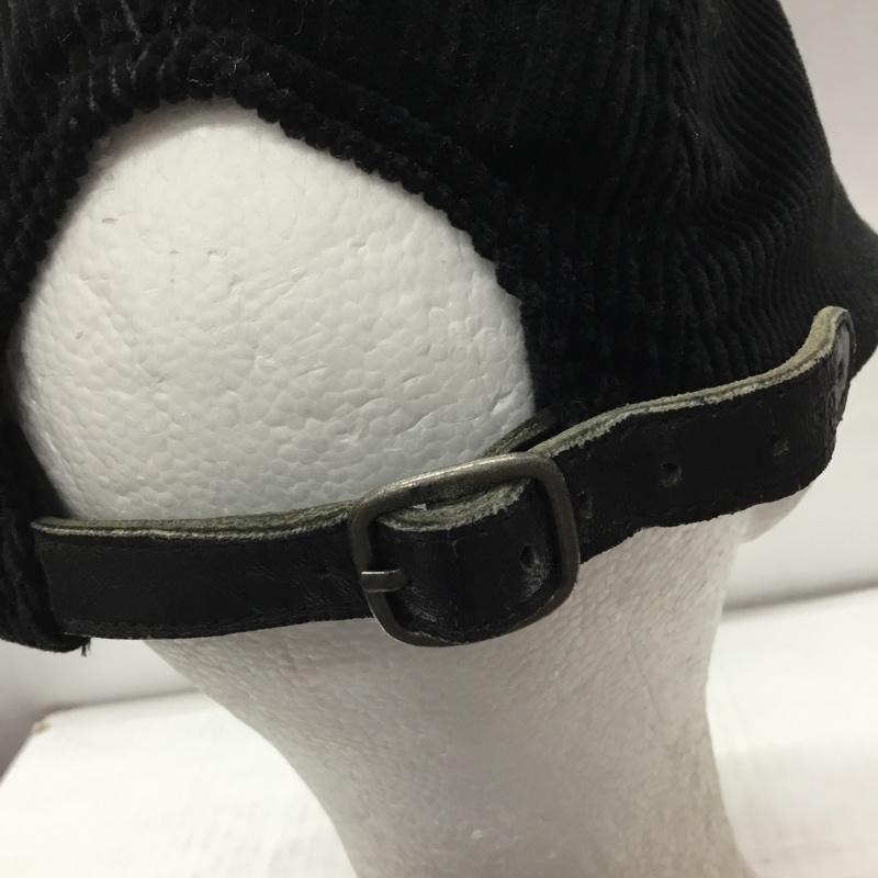 シュプリーム Supreme 帽子 キャップ ボックスロゴ コーデュロイ ロゴ、文字 黒 / ブラック /  メンズ USED 古着 中古 10113979