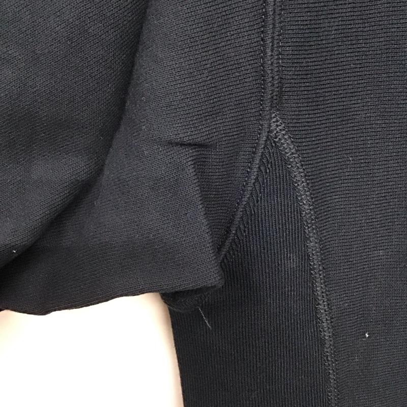 チャンピオン Campion トレーナー 長袖 長袖トレーナー スウェット クルーネック プルオーバー XLARGE S ロゴ、文字 紺 / ネイビー /  メンズ USED 古着 中古 10142349