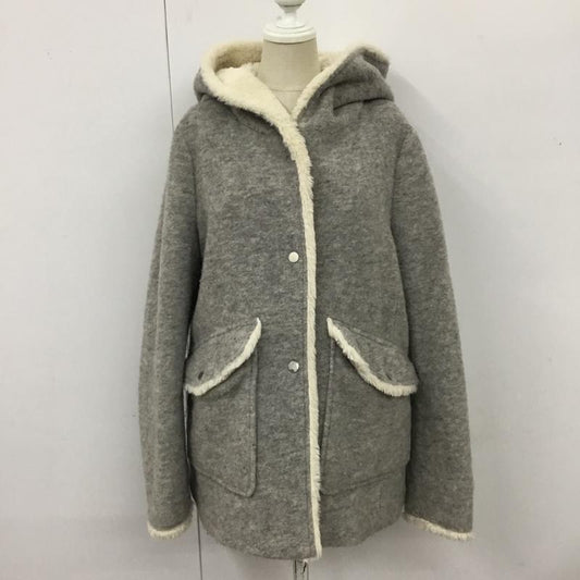 ザラティーアールエフ ZARA TRF ジャケット、上着 ジャケット、ブレザー カジュアルジャケット フード付きジャケット アウター XS 無地 灰 / グレー /  レディース USED 古着 中古 10110087