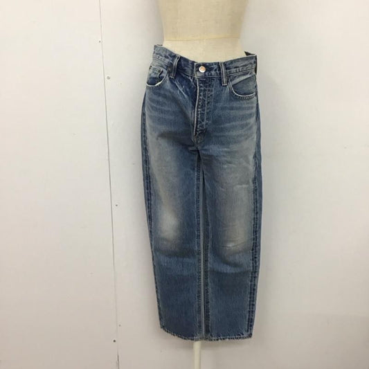 スライ SLY パンツ デニム、ジーンズ 030BAY11-3620 AARON JW STRAIGHT-B 26 無地 青 / ブルー /  レディース USED 古着 中古 10120148
