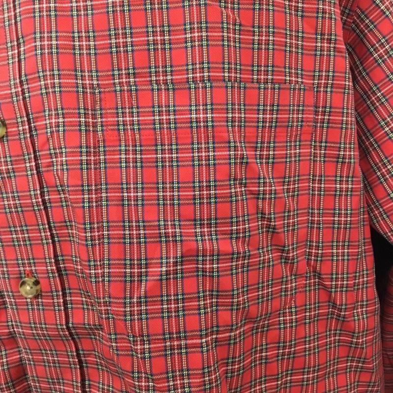 ブルックスブラザーズ BROOKS BROTHERS シャツ、ブラウス 長袖 ボタンダウンシャツ XXL チェック マルチカラー / マルチカラー /  メンズ USED 古着 中古 10109932