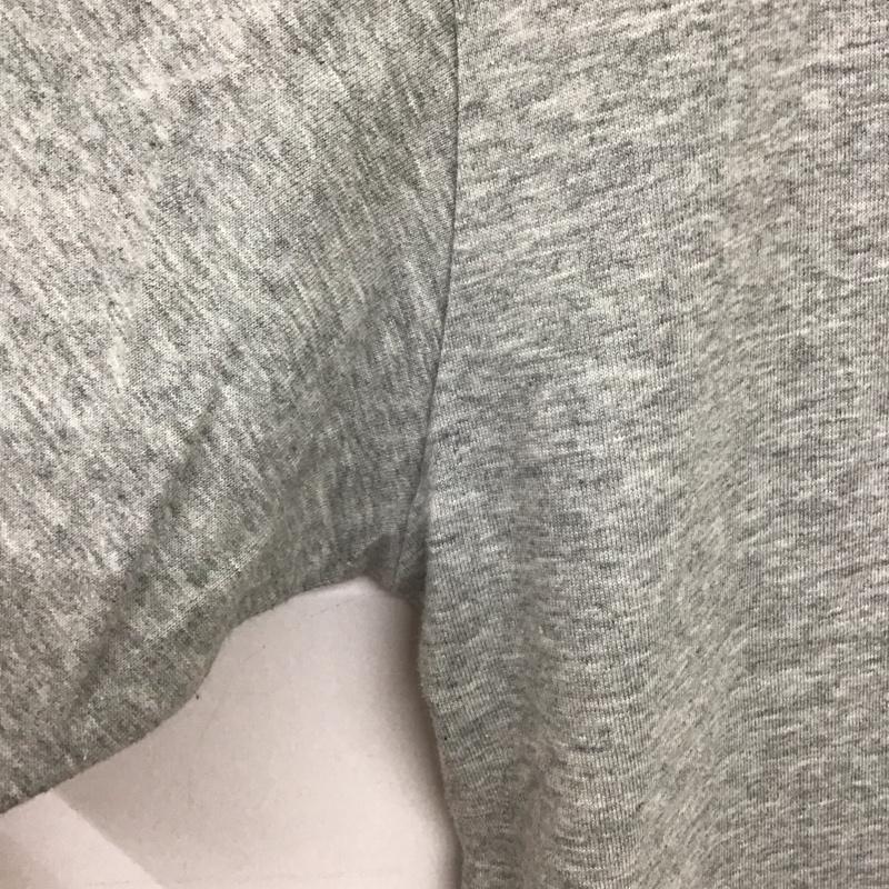 ヘリーハンセン HELLY HANSEN Tシャツ 半袖 hez62006 半袖カットソー プリントTシャツ クルーネックカットソー XL ロゴ、文字 灰 / グレー /  メンズ USED 古着 中古 10132386