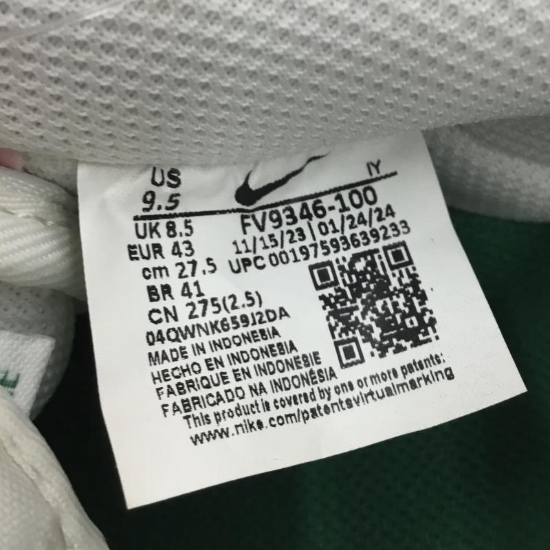 ナイキ NIKE スニーカー スニーカー NIKE AIR FORCR 1  07 LV8 Sail and Medium Soft Pink FV9346-100 27.5cm ロゴ、文字 桃 / ピンク / X 白 / ホワイト / X 緑 / グリーン /  メンズ USED 古着 中古 10129906