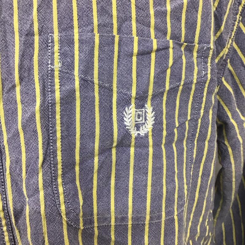 チャップス CHAPS シャツ、ブラウス 長袖 長袖シャツ カラーシャツ ポケットシャツ 長袖カットソー ストライプシャツ M ストライプ マルチカラー / マルチカラー /  メンズ USED 古着 中古 10118282
