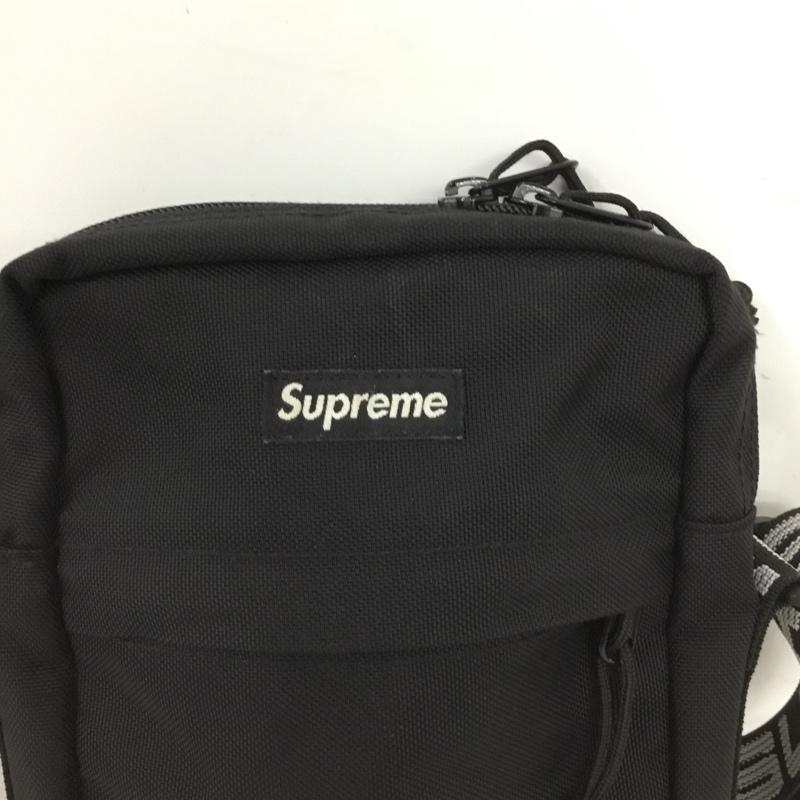 シュプリーム Supreme ショルダーバッグ ショルダーバッグ 18SS ロゴベルト ロゴ、文字 黒 / ブラック /  メンズ USED 古着 中古 10149682