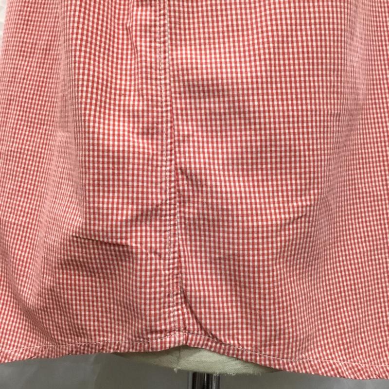 リーバイス Levi s シャツ、ブラウス 半袖 半袖シャツ カラーシャツ 半袖カットソー チェックシャツ L チェック 赤 / レッド / X 白 / ホワイト /  メンズ USED 古着 中古 10115819