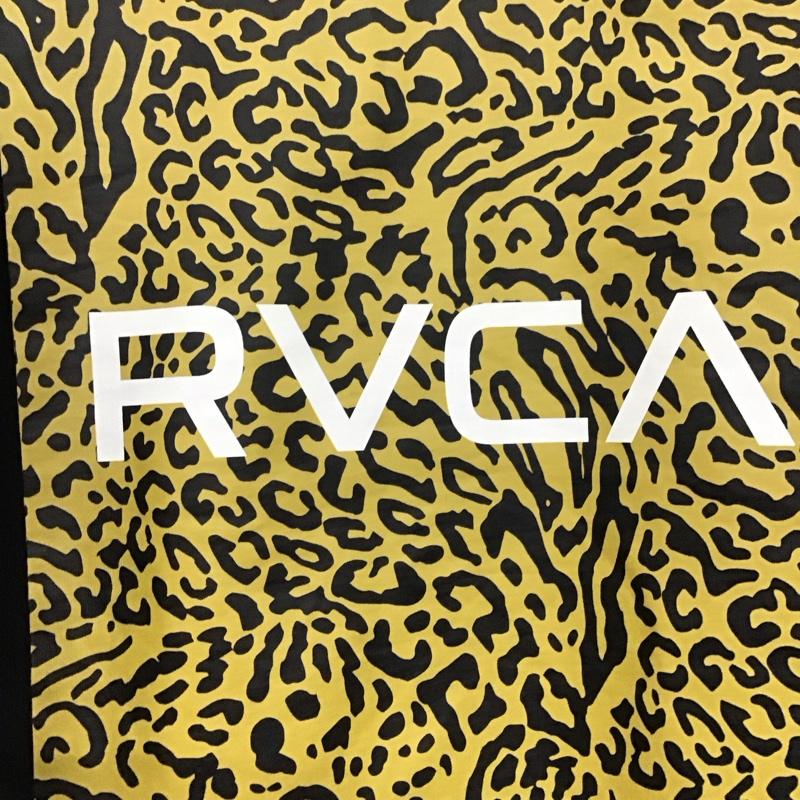 ルーカ RVCA Tシャツ 半袖 BB041-266 クルーネック バックプリント S ロゴ、文字 黒 / ブラック /  メンズ USED 古着 中古 10144079