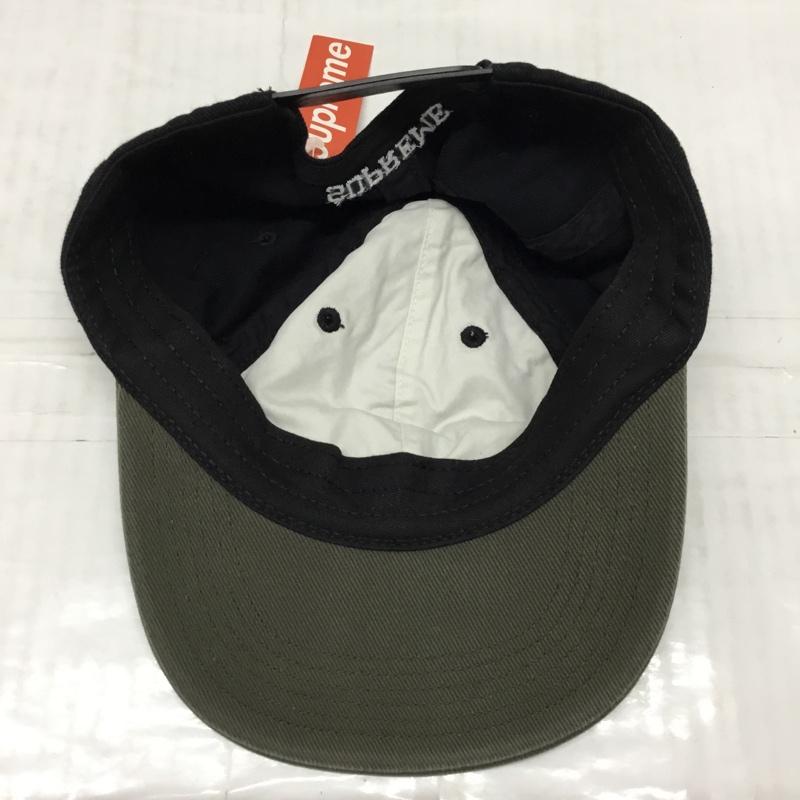 シュプリーム Supreme 帽子 キャップ Shaol in 6Panel 18AW ロゴ、文字 黒 / ブラック / X カーキ / カーキ /  メンズ USED 古着 中古 10114737