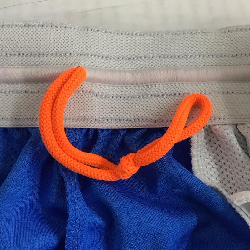 エアジョーダン AIR JORDAN パンツ ショートパンツ 642240-435 ジョーダンフライトニットショート ハーフパンツ ショートパンツ M ロゴ、文字 白 / ホワイト / X 青 / ブルー / X 橙 / オレンジ /  メンズ USED 古着 中古 10109791