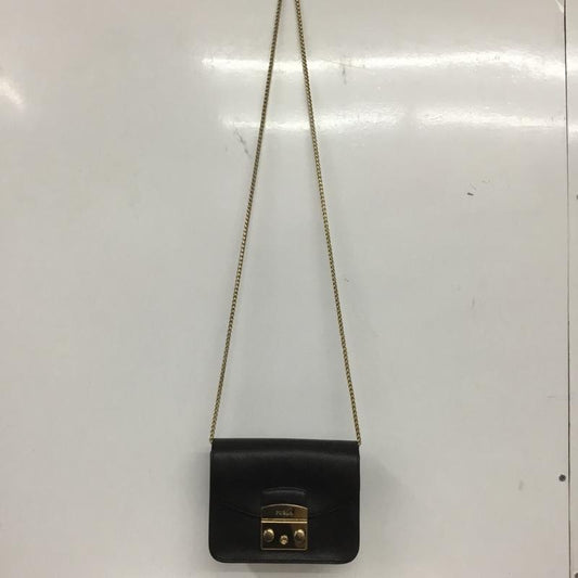 フルラ FURLA ショルダーバッグ ショルダーバッグ ロゴ、文字 黒 / ブラック /  レディース USED 古着 中古 10139447