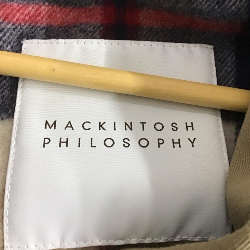 マッキントッシュフィロソフィー MACKINTOSH PHILOSOPH コート コート一般 ロングコート カラージャケット アウター 40 無地 ベージュ / ベージュ /  メンズ USED 古着 中古 10145346