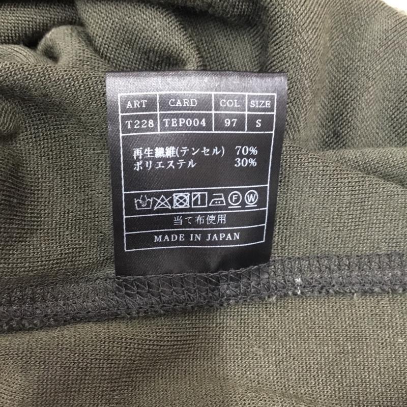 エーケーエム AKM ポロシャツ 半袖 半袖カットソー ポロシャツ カラーシャツ カジュアルシャツ S 無地 カーキ / カーキ /  メンズ USED 古着 中古 10111930