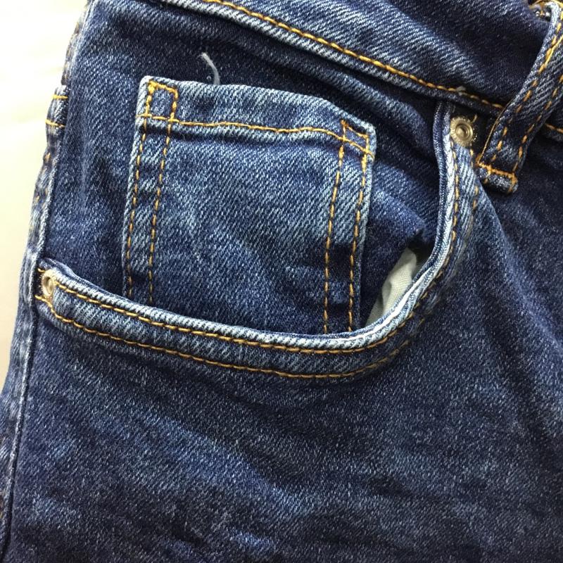 ザラ ZARA パンツ ショートパンツ デニムショートパンツ 26インチ 無地 インディゴ / インディゴ /  レディース USED 古着 中古 10110699