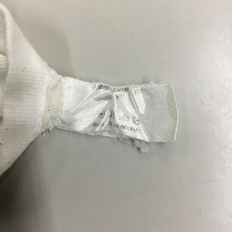 アンダーカバー UNDERCOVER Tシャツ 半袖 半袖カットソー プリントTシャツ クルーネックカットソー 伊勢丹 L プリント 白 / ホワイト /  メンズ USED 古着 中古 10120546