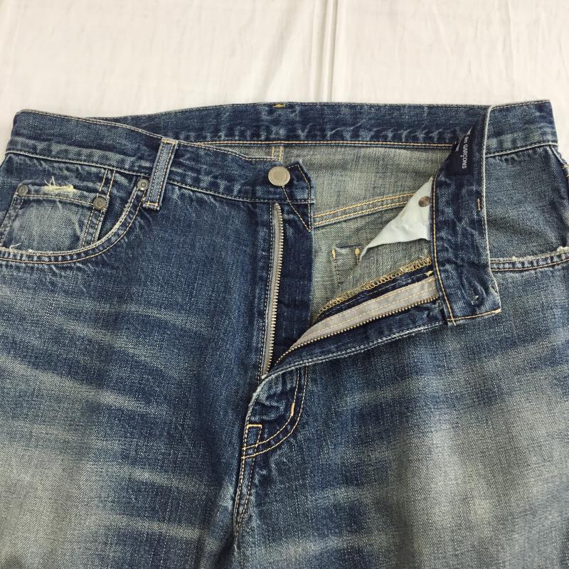 コムデギャルソンオム COMME des GARCONS HOMME パンツ デニム、ジーンズ L 無地 青 / ブルー /  メンズ USED 古着 中古 10137541