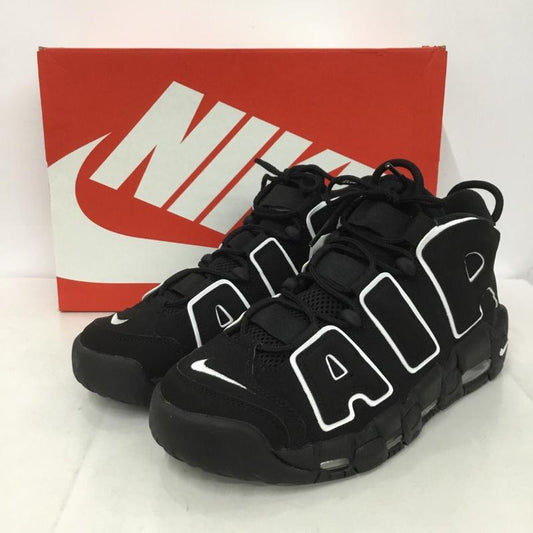 ナイキ NIKE スニーカー スニーカー 414962-002 AIR MORE UPTEMPO 26cm 箱有 26.0cm ロゴ、文字 黒 / ブラック /  メンズ USED 古着 中古 10132962