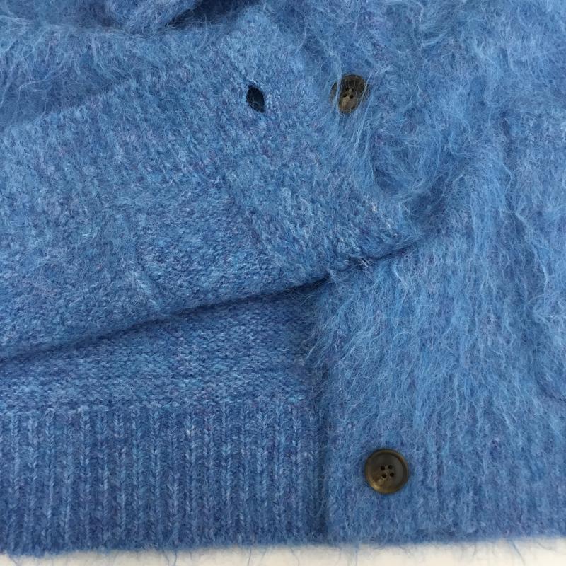 フリークスストア FREAK S STORE カーディガン 長袖 233-3330 FREE 無地 青 / ブルー /  レディース USED 古着 中古 10136774
