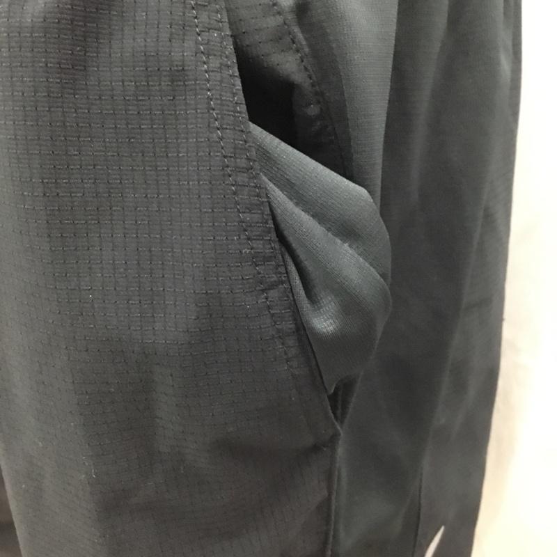 モンベル mont-bell パンツ ショートパンツ 1105527 トレールランニングショーツ ハーフパンツ ショートパンツ L ロゴ、文字 黒 / ブラック /  メンズ USED 古着 中古 10114794