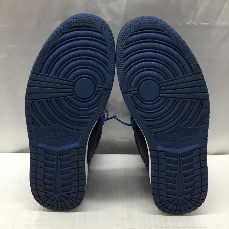 ナイキ NIKE スニーカー スニーカー 555088 404 AIR JORDAN 1 RETRO HIGH OG 29cm 箱有 29.0cm ロゴ、文字 黒 / ブラック / X 青 / ブルー /  メンズ USED 古着 中古 10111045
