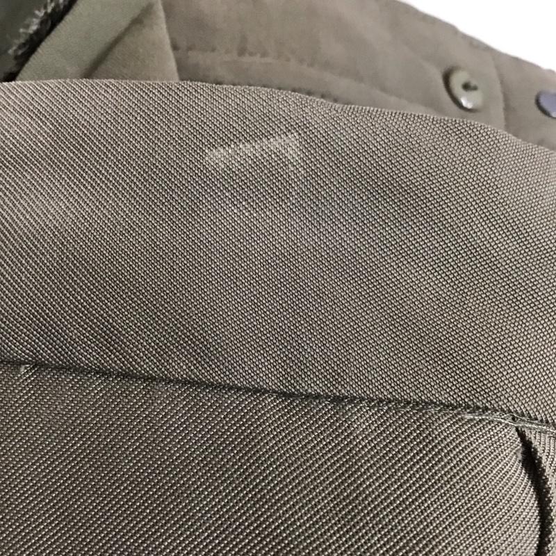 ザラベーシック ZARA BASIC パンツ スラックス 7901 222 505 タックパンツ M 無地 カーキ / カーキ /  レディース USED 古着 中古 10109733