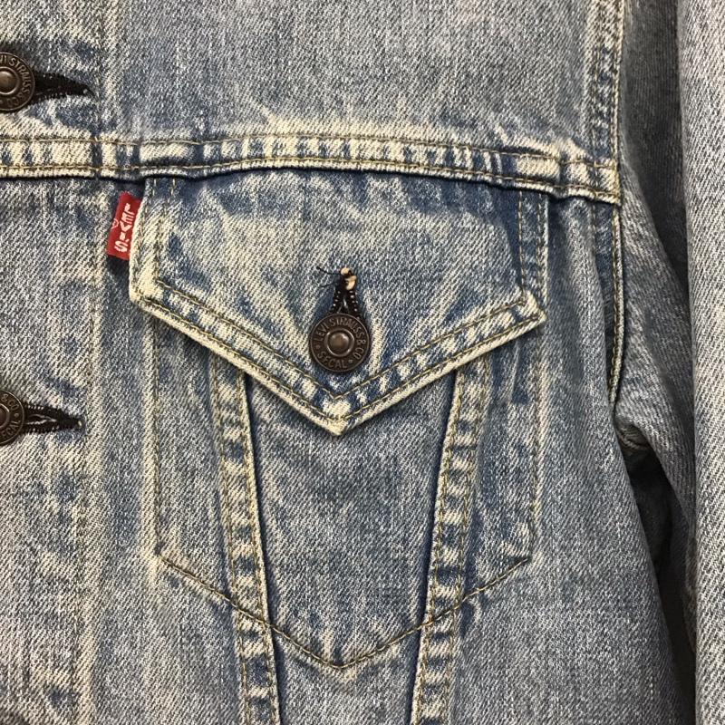 リーバイス Levi s ジャケット、上着 ジャケット、ブレザー 71557-0214 90s 復刻版 デニムジャケット ジージャン 38インチ 38 無地 水色 / ライトブルー /  メンズ USED 古着 中古 10144717