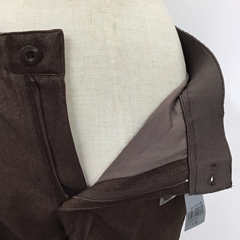 ジーナシス JEANASIS パンツ スラックス js050399mc M 無地 茶 / ブラウン /  レディース USED 古着 中古 10120302