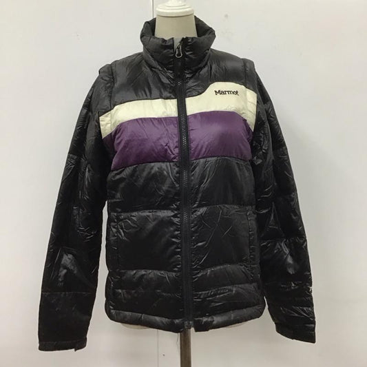 マーモット Marmot ジャケット、上着 ジャンパー、ブルゾン mjd-f9507w ジップアップジャケット ジャンパー ダウンジャケット アウター M ロゴ、文字 マルチカラー / マルチカラー /  レディース USED 古着 中古 10123859