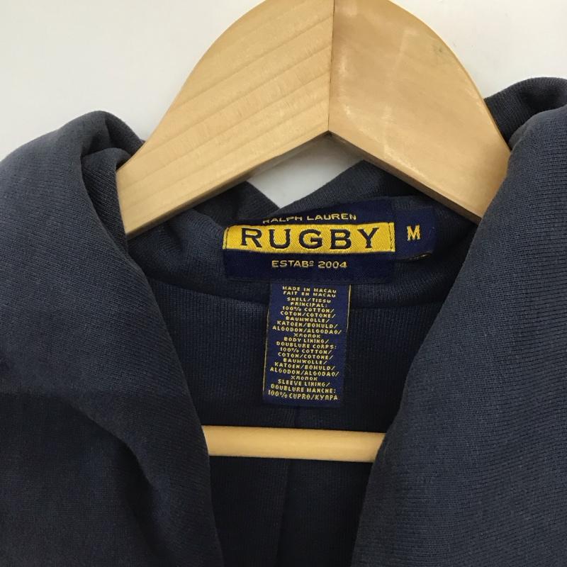 ラグビーラルフローレン RUGBYRALPHLAUREN ジャケット、上着 ジャケット、ブレザー ショートコート アウター カジュアルジャケット M 無地 紺 / ネイビー /  メンズ USED 古着 中古 10140787