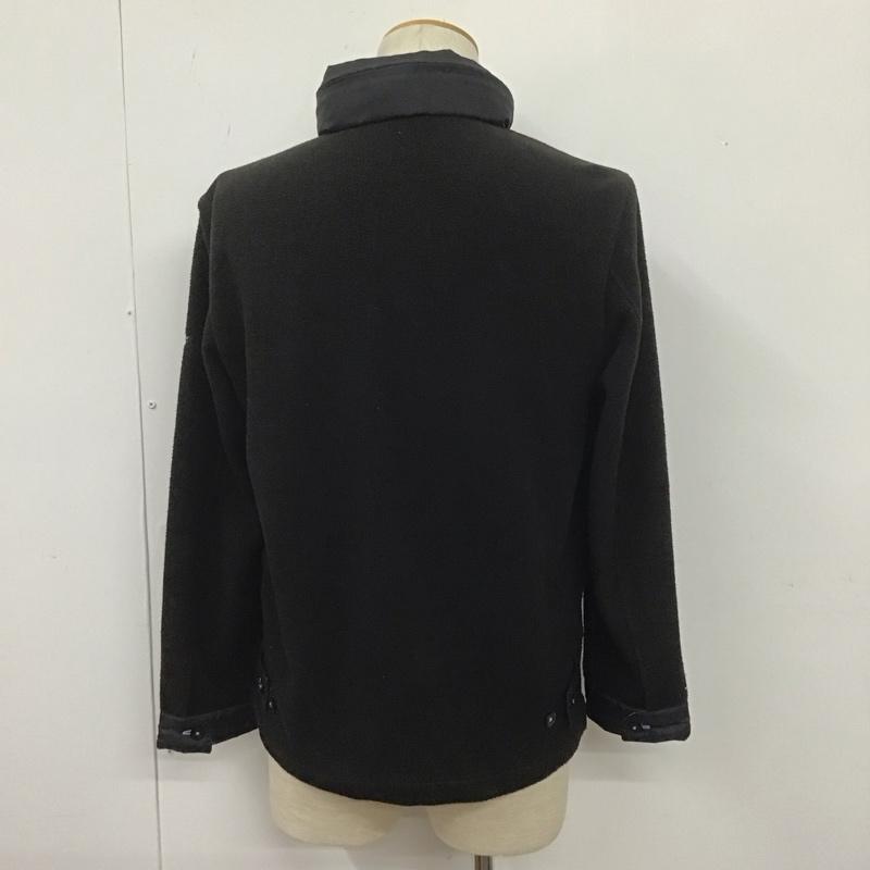 バーバリーブラックレーベル BURBERRY BLACK LABEL ジャケット、上着 ジャンパー、ブルゾン ジップアップジャケット ジャンパー フリースジャケット カジュアルジャケット アウター 2 ロゴ、文字 黒 / ブラック /  メンズ USED 古着 中古 10107692