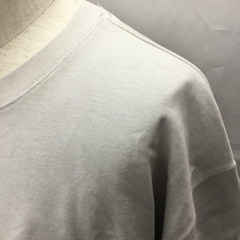 フリークスストア FREAK S STORE Tシャツ 半袖 半袖カットソー 無地Tシャツ クルーネックカットソー L 無地 灰 / グレー /  メンズ USED 古着 中古 10114101