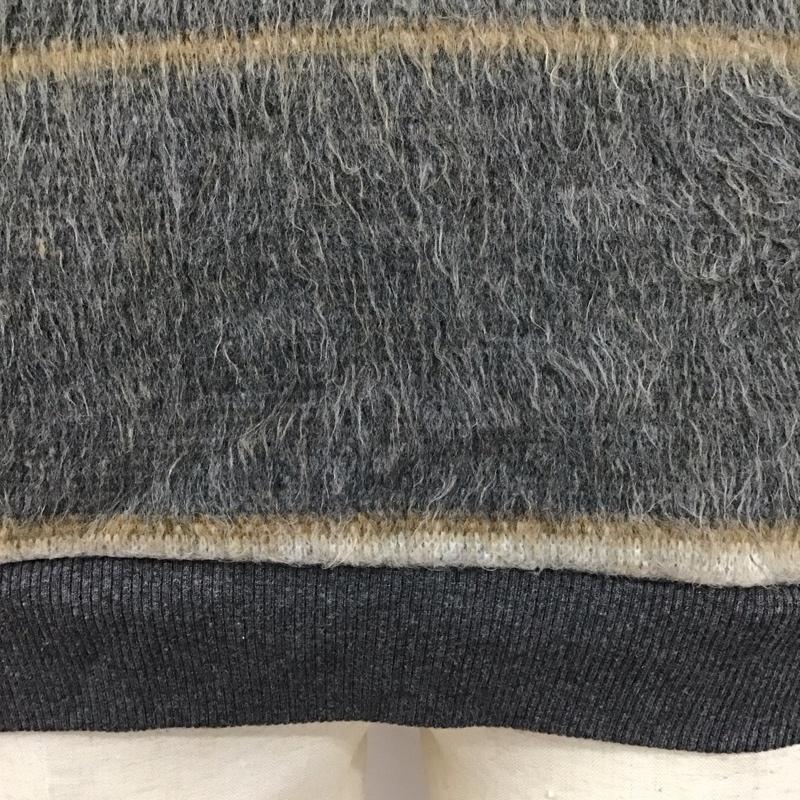ザラ ZARA ニット、セーター 長袖 長袖ニットカットソー ニット セーター クルーネックニット M プリント マルチカラー / マルチカラー /  メンズ USED 古着 中古 10118308