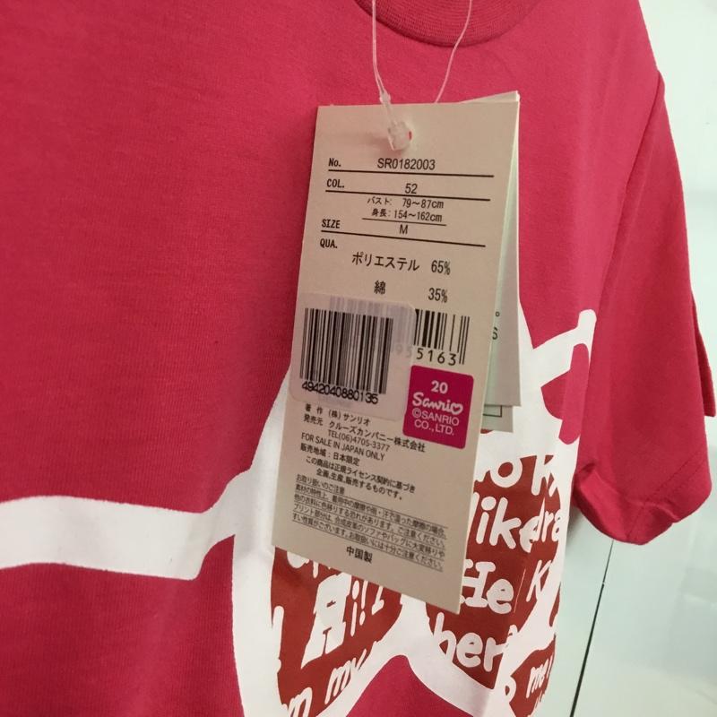 古着 USED Tシャツ 半袖 ハローキティ M キャラクター X プリント 桃 / ピンク /  レディース USED 古着 中古 10146255
