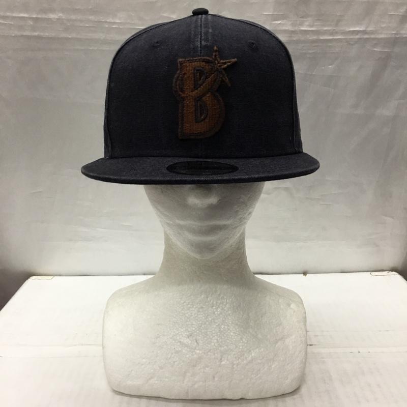 ニューエラ NEW ERA 帽子 キャップ 9FIFTY スナップバック 横浜DeNAベイスターズ ロゴ、文字 紺 / ネイビー /  メンズ USED 古着 中古 10118926
